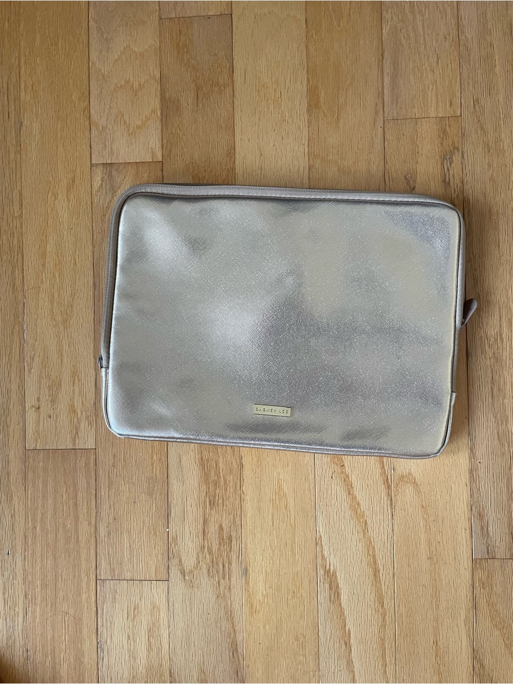 Dabney Lee Metallic Gold Computer Sleeve